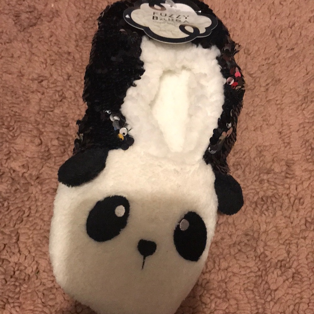 Fuzzy BABBA sock slippers